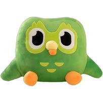 27CM Žalia Duolingo Pelėda Pliušinis Žaislas Minkštas Įdarytas Gyvūnas Žaislas Duo Pliušinis Duo Pelėda Animacinis Mielas Lėlė Dovana Kūdikiui Vaikui Suaugusiam 27CM yellow