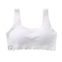 Girl Development Period Bra with Wide Elastic Straps Seamless Breast Support And Coverage No Steel Rings Natural Shape High Stre St Practical Use S balta