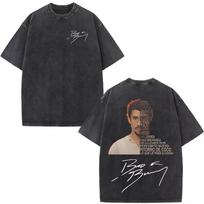 Washed Vintage Bad Bunny DTMF Residencia En El Choli Merch TShirts Debi Tirar Mas Fotos Tshirt Mens Hip Hop Oversized Tshirts M black
