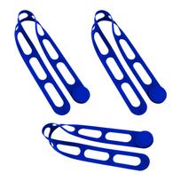 Food Grade Elastic Silicone Strap Secures Various Size Bowl Container Prevents Leakage for Kitchen and Outdoor Activity 3 mėlyna
