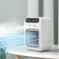 USB Spray Humidifier Mini Air Conditioner Fan Desktop Water Cooling Fan Dormitory Cooling Electric Fan Rechargeable Cooler Fan balta