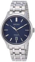 SEIKO PRESAGE Mechanical Watch Navy Dial Sapphire Crystal SARY141 Men's See-Through Back 3BAR Made in Japan gray