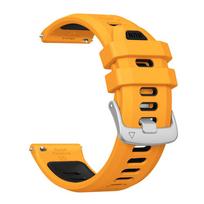 20mm Silicone Watch Strap For Garmin Forerunner 170 70 570(42mm) 645 245 165 158 55 Vivoactive 5, Soft Replacement Wrist Band 20mm universal orange