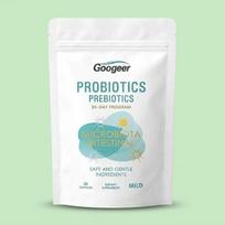 Googeer Probiotikai ir Prebiotikai – Kasdienis žarnyno sveikatos palaikymo papildas (30 kapsulių) 1pack