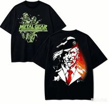 Metal Gear Solid Anime Lover T-shirt Harajuku Cotton New Model High Street Fashion Unisex Oversized high quality hot product tee 3XL beige