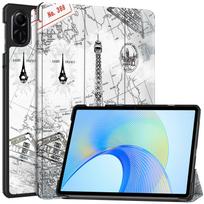 Stalo silikoninis dėklas, skirtas Huawei Honor Pad X8 Pro/Honor Pad X9 11.5 , PU odos smūgiams atsparus dangtelis Honor Pad X9 11.5 gray