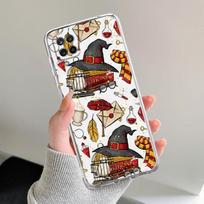Tamsi Harrio Poterio Lazdelės Meno Dėklas, skirtas Samsung Galaxy A52 A72 A12 A32 A21s A50 A70 A22 A51 A71 A02 A02s A30 A40 A10 A01 Samsung A21s