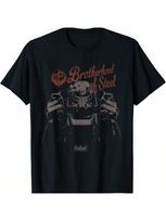 Ripple Junction X Fallout Video Game Brotherhood Of Steel T-Shirt XXXL juoda