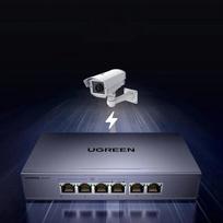 Ugreen 6-port Ethernet switch 1Gbps with PoE -, SWIUGR203756