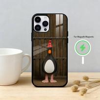 F-Feathers M-McGraw Phone Case For iPhone 17/16/15/14/13/12/Plus/Pro/Max for Magnetic Wireless Charging iPhone12 gray