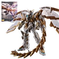 MG 1 100 Gundam Epion EW CROSS CONTRAST COLORS CLEAR WHITE pre-colored plastic model.