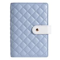 A6 Blcak White DIY Binder Notebook Cover Diary Agenda Planner Paper Cover School Stationery (as the picture,A6) black