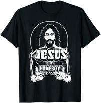 Jesus Homeboy T-shirt L black