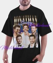 Jonathan Bailey Retro Graphic Tee - Comfort Colors or Gildan S gray