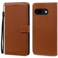 For Google Pixel 9A Case Wallet Flip Leather Cover For Google Pixel 9A Phone Case Shockproof Book Cover Wallet Coque Fundas For Google Pixel 9A red