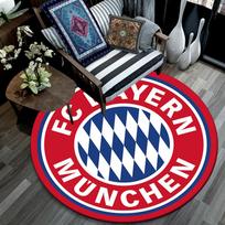 FC Bayern Munich Round Area Rug Under Office Chairs Bedroom Living Room Home Decor 80cm x 80cm red
