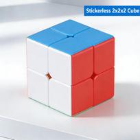 Sengso Greičio kubikai 2x2 3x3 4x4 5x5 Megaminx ir piramidės kubikas Lygūs be lipdukų Maginių kubikų kolekcija Vaikams ir suaugusiems blue