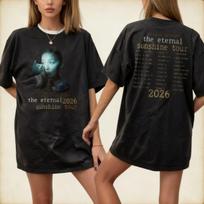 Ariana Grande Eternal Sunshine 2026 Tour Shirt Vintage Pop Concert Tee M black