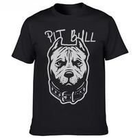 New Spring Vintage Pitbull Rap T Shirt Black Big Center Logo Hip Hop Style Graphic T Shirts Unisexs T Shirts Vintage T Shirt 2XL white