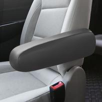 PU Leather Car Handrest Protector Full Cover Elastic Car Seat Armrest Cover Dirt Resistant Tear Proof Car Gloves Universal Fit pilka