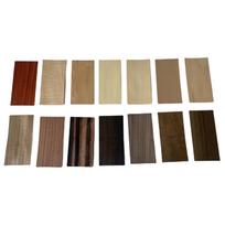 Faneros rinkinys įvairiems darbams su intarsija ir mozaika, 14 vnt. naminės ir egzotinės medienos faneros lakštų, natūralaus medžio lakštai 10x20cm&0.5mm beige