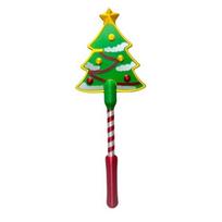 Besiskaitymas Kalėdinis Mokėjimo Magiška Lazdelė Rankinis Kortelių Skaitytuvas Bakstelėjimo Lazdelė Šventinė Christmas Tree green