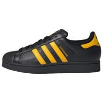 adidas Originalūs Superstar Odiniai Madingi Patogūs Žemi Sportbačiai Unisex Sportbačiai Juodi Geltoni JQ4727 41⅓ black