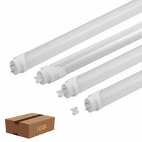 40W LED Fluorescentinė lemputė, 5500K Dienos šviesos baltumo, 3024LM Bendras šviesos srautas, G13 T8 pagrindas, 120cm, greito tipo apšvietimo pagrindams, Dvigubo maitinimo LED