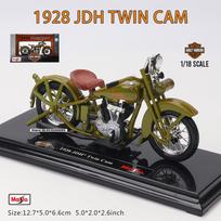 Maisto 1:18 Harley-Davidson Motociklų 1972 XR750 Lenktyninis Dviratis 1962 FLH 1928 JDH Lydinio Motociklo Modelis Žaislinis Automobilis Kolekcija