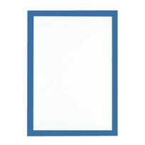 Magnetinis laikiklis ženklams Sieninis laikiklis Lipnus vitrina Nuotraukų rėmelis Vandeniui atsparus Skaidrus PVC Dokumentų laikiklis Namams Mokyklai Biurui Sienai Durims Šaldytuvui A4 dangaus mėlyna spalva