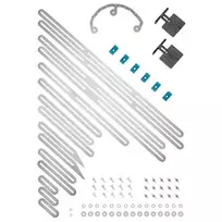 wolfcraft GmbH 5210000 spindulio matuoklis Stair gauge Juoda, Nerūdijančiojo plieno