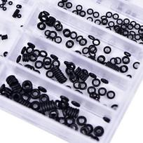 Rubber Washer O-Ring Watch Crown Waterproof Watches Seals Watch Repair Tools A235 gray