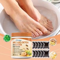 Detox Foot Gel Promote Lymphatic Drainage Relieve Leg Fatigue Swelling Body Soothing Toxin Cleaning Shaping Foot Bath Capsule One Size