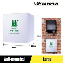 Universalus elektrinio transporto priemonės įkroviklio sienelės dėklas Apsauginis nuo lietaus, saulės, UV spindulių ir sniego dangalas elektrinio transporto priemonės įkrovimo stotelei Wall L