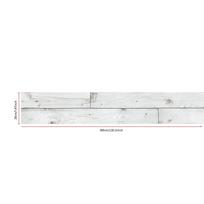 1roll 20x300cm Wood Grain Floor Stickers PVC Self-Adhesive Thickened Waterproof Wall Stickers, for Living Room Office Home Decor 20x300 cm