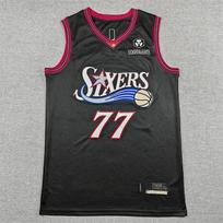 Philadelphia 76ers Krepšinio marškinėliai be rankovių Topas Vyrams Moterims Sportinė apranga Gerbėjų apranga XL