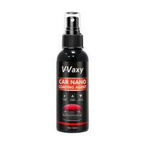 Car Nano Coating Agent, Hydrophobic Ceramic Spray for Car Body Paint Protection, Easy To Use Auto Care Product 120ML black