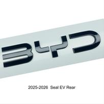For BYD Seal EV 2023-2026 Car Front Rear Black Badge Black Warrior Car Covering Style Modification Decoration Accessories