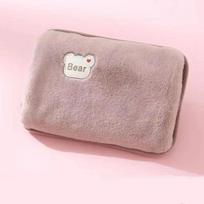 Rechargeable Hot Water Bottle Hot Water Bottle with Plush Cover Relieve Neck Shoulder Hands Feet and Get Rid of Cold