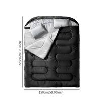 Adult Double Sleeping Bag for Camping And Backpacking, Waterproof Design Two juoda