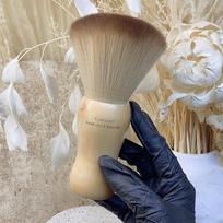 Professionals Fluffy Nails Art Brush Round Wood Handle Dust Cleaning Makeup Brush Manicure Accessories Salon Equipment Tools gray