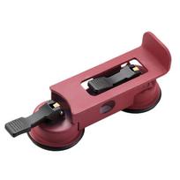 Double Gripper Solid Wood Floor Suction Cup Narrow Version Heavy Duty Carbon Steel Construction For Tight Space Under 8cm 1
