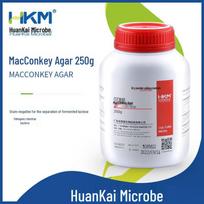 HKM HuanKai Microbial MacConkey Agar Medium 250g/bottle gray