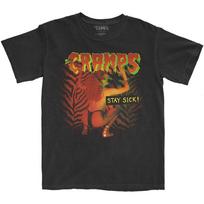 Cramps Stay Sick Slim Fit T-shirt X-Large Black L brown