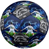 Ronaldo Cr7 Skyward Kick Futbolo kamuolys Dydis 5 Mašininis siuvimas Vidaus/Lauko Treniruotėms ir Varžyboms Sporto Entuziastų Dovanos zq