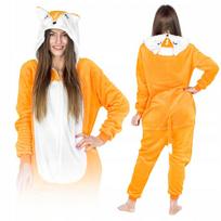 Onesie Costume Onesie Pajamas Fox Sizes Orange Kigurumi Costume Tracksuit orange