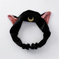 Luna Moon Sailor Artemis Anime Cat Ears Headband Headwear Cosplay Props Cute Face Washing Makeup Tool Hair Band Accessories juoda
