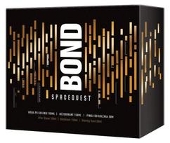 BOND Spacequest Vyrų dovanų rinkinys - Aftershave 100 ml + Deodorantas 150 ml + Skustuvo putos 50 ml