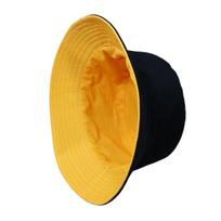 Reversible Couples Bucket Hat Multiple Use Sunproof Floppy Hat Breathable Fisherman Hat Perfect For Various Styles geltona