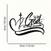 Metalinė sienos meno puošmena Namų biuro virtuvės lentelė ženklas įvairiaspalvis